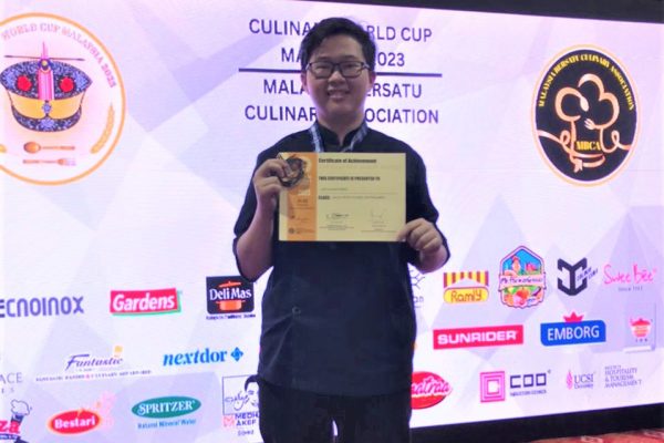 2023 Malaysia Culinary World Cup - EXCELLENT GOLD (Chef Kuang Ming)ng)